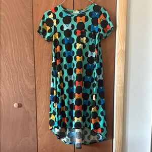 LuLaRoe Women’s Minnie Mouse Hi Low Dress XXS